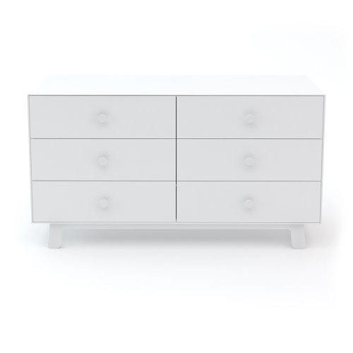 Commode Merlin Sparrow 6 tiroirs - Blanc
